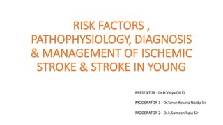 Stroke in Young risk factors. And causes.pptx