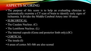 Acute Stroke management | PPTX