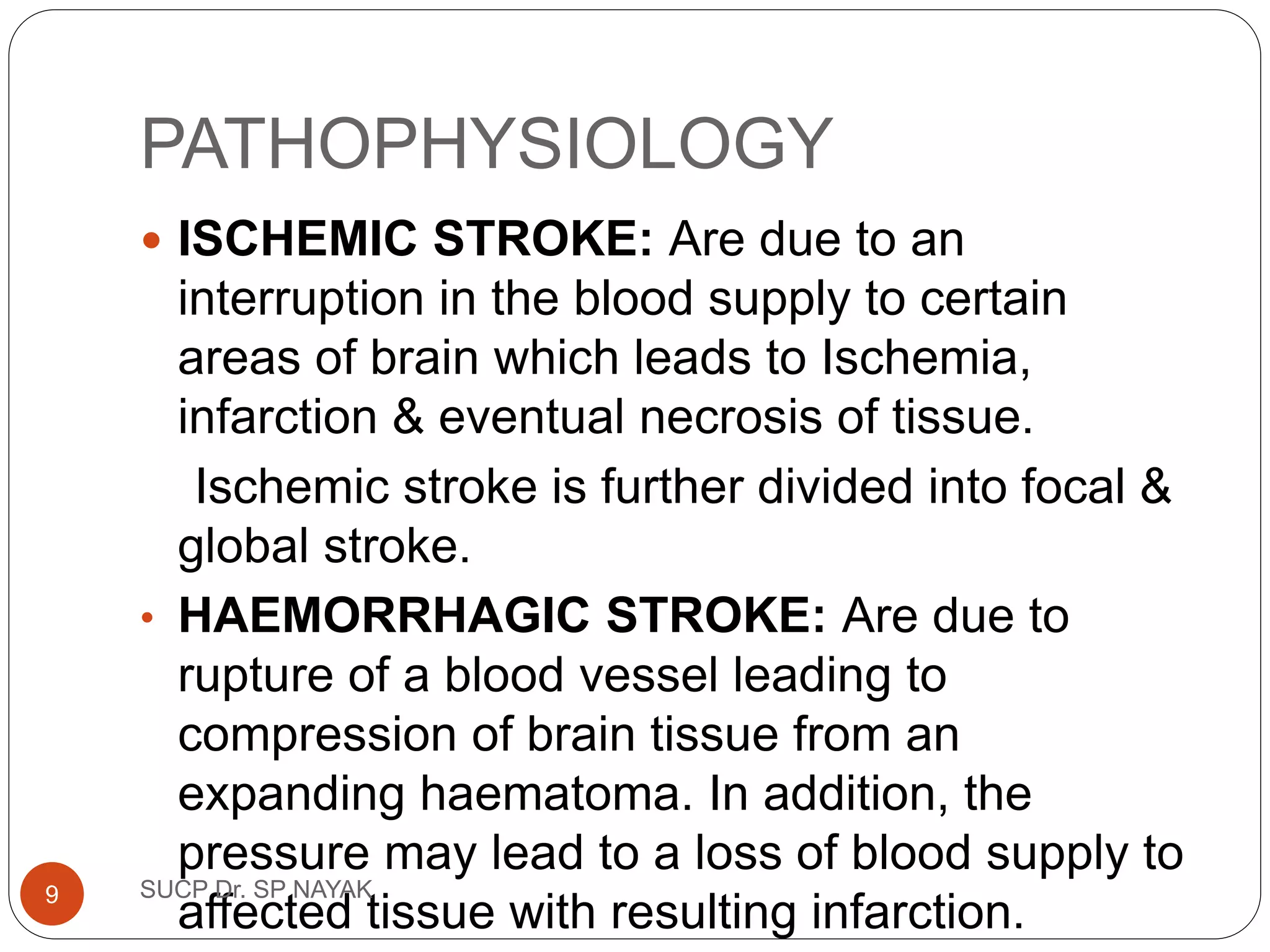 Stroke presentation By Saba Arif | PPT