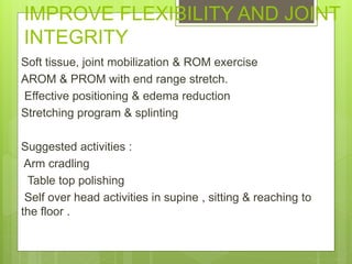 Prom Stretch R Hemi PHYSIOTHERAPY MANAGEMENT OF POST STROKE PATIENT. | PPTX