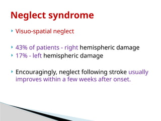 stroke rehabilitation power point presentation | PPTX