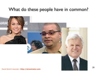 What do these people have in common? 