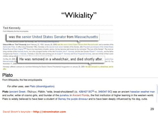 “ Wikiality” 