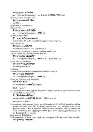 Strong   dicionário bíblico