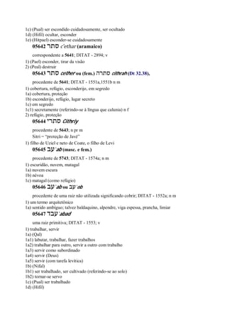 Strong   dicionário bíblico