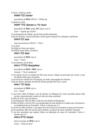 Strong   dicionário bíblico