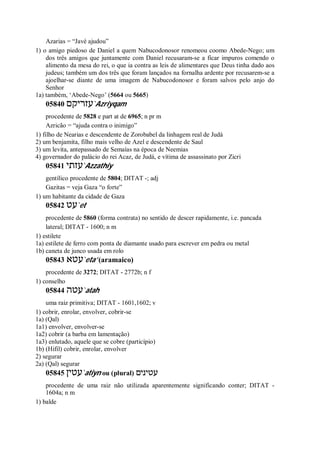 Strong   dicionário bíblico