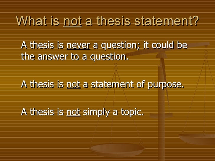 what is the purpose of a strong thesis statement What is a thesis statement a thesis statement is a sentence that states the topic and purpose of your paper a good thesis statement will direct the structure of your essay and will allow your reader to understand the ideas you will discuss within your paper. what is the purpose of a strong thesis statement What is a thesis statement a thesis statement is a sentence that states the topic and purpose of your paper a good thesis statement will direct the structure of your essay and will allow your reader to understand the ideas you will discuss within your paper.