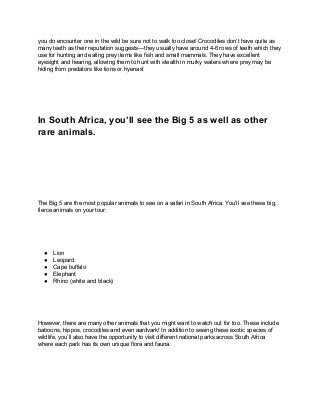 _strong_Best Animals to See on a Safari in South Africa__strong_.pdf
