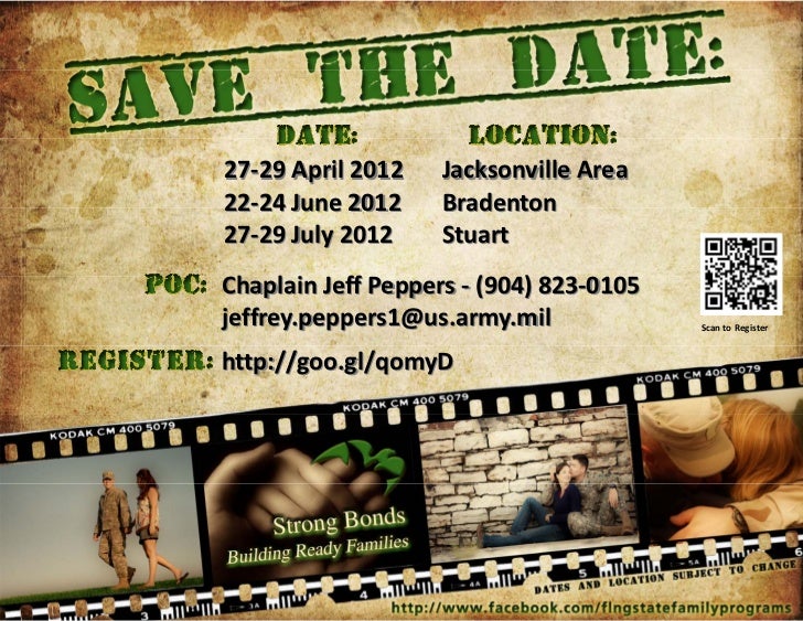 save the date flyer