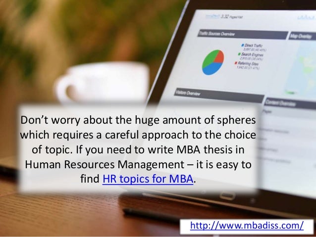 Dissertation in mba finance
