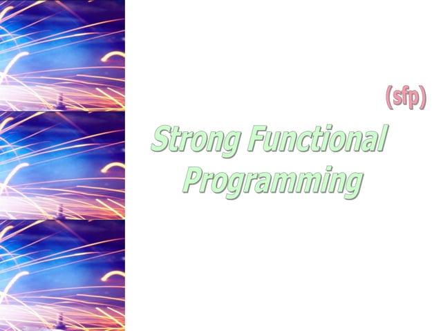 Strong functional programming | PPT