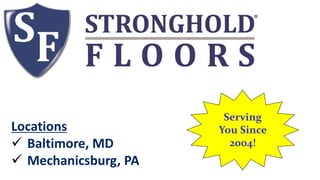 Locations
 Baltimore, MD
 Mechanicsburg, PA
Serving
You Since
2004!
 