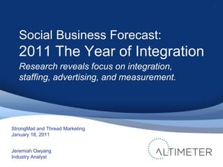 Segmentation strategies & persona development