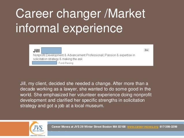 career changer