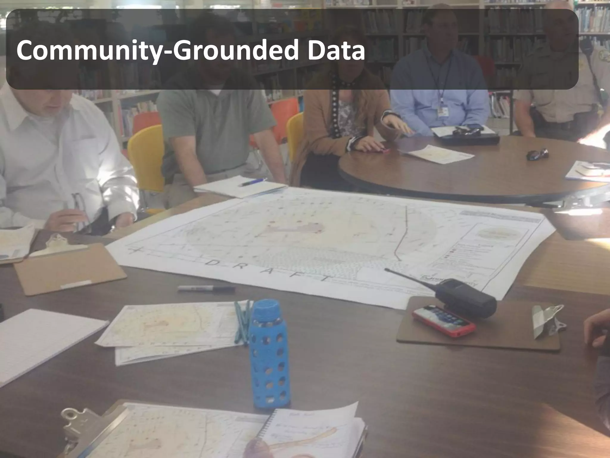 Community-Grounded Data  