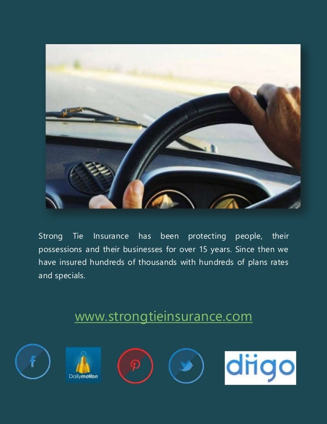 Strong tie insurance, inc