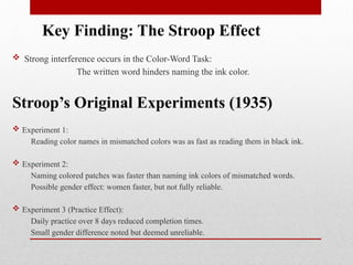 Stroop Test presentationccccccccccccccccc | PPTX
