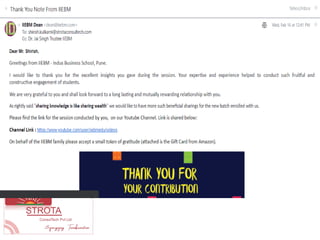 STROTA : Incubation Center : A Perspective 