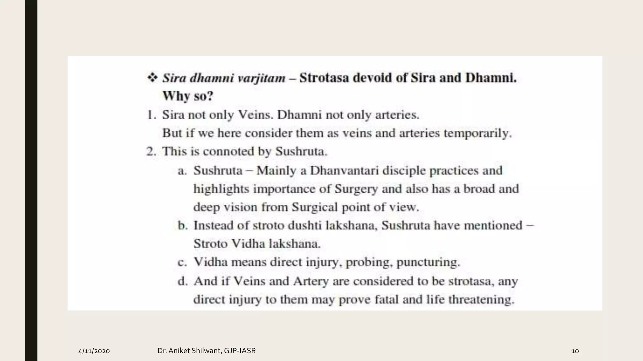 4/11/2020 Dr.Aniket Shilwant, GJP-IASR 10
 