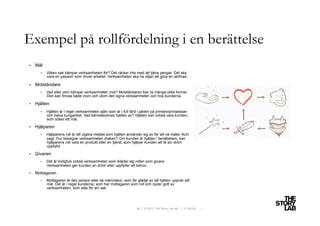 Qua Rolverdeling Storytelling utbildningsdag | PDF