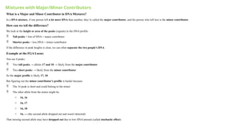 Locus Guide.pdf Comprehensive Guide to STR Profiling Errors, Data Interpretation, and ...