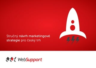 Stručná marketingová strategie pro WebSupport