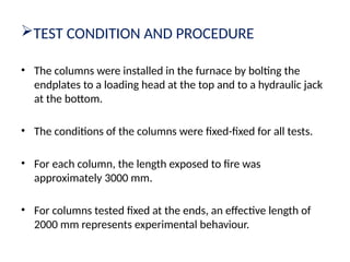 Structural Behaviour and Fire Resistance of High Strength Concrete ...