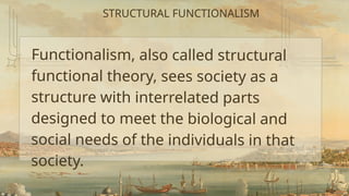 Structural Functionalism Sign structural functionalismhdfhxhtbybfjfjhtndnsjd | PPTX