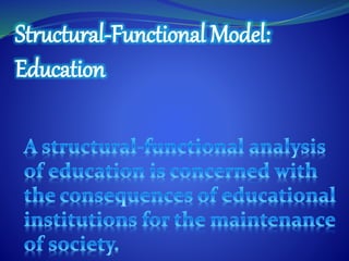 Structural functional theor ypowerpt | PPTX