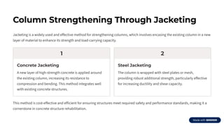 Retrofitting Solutions | Structural Strengthening | PDF
