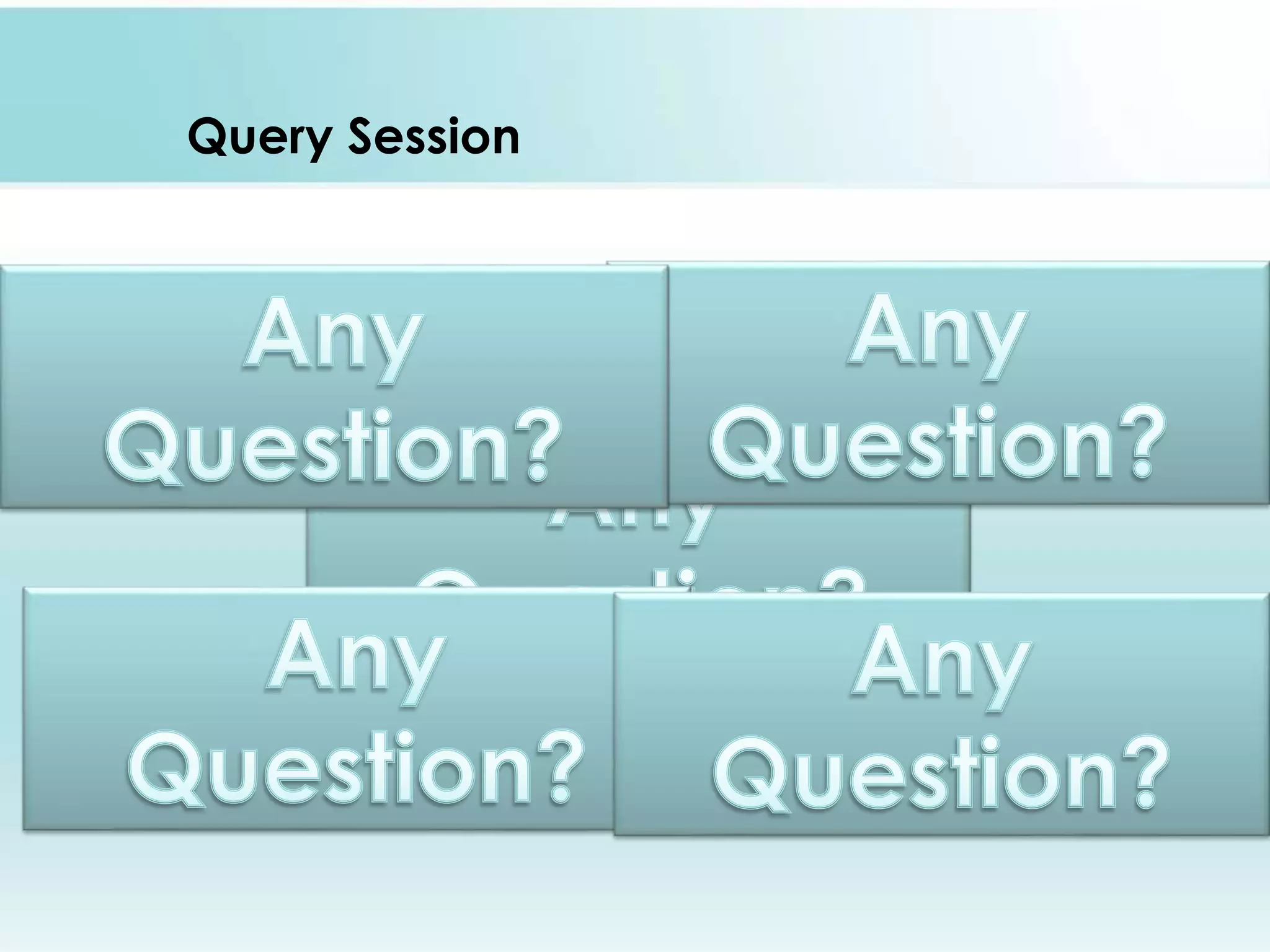 Query Session
 