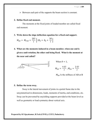 Structural analysis 1 | PDF