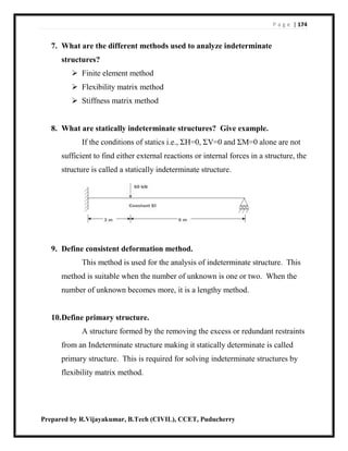 Structural analysis 1 | PDF