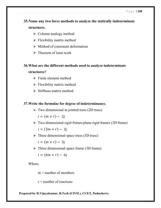 Structural analysis 2 | PDF