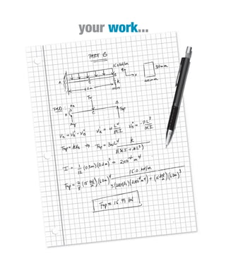 your work...
 