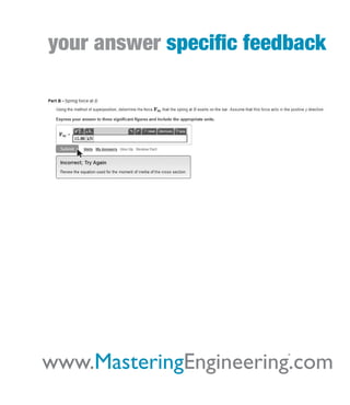 your answer specific feedback
®
 