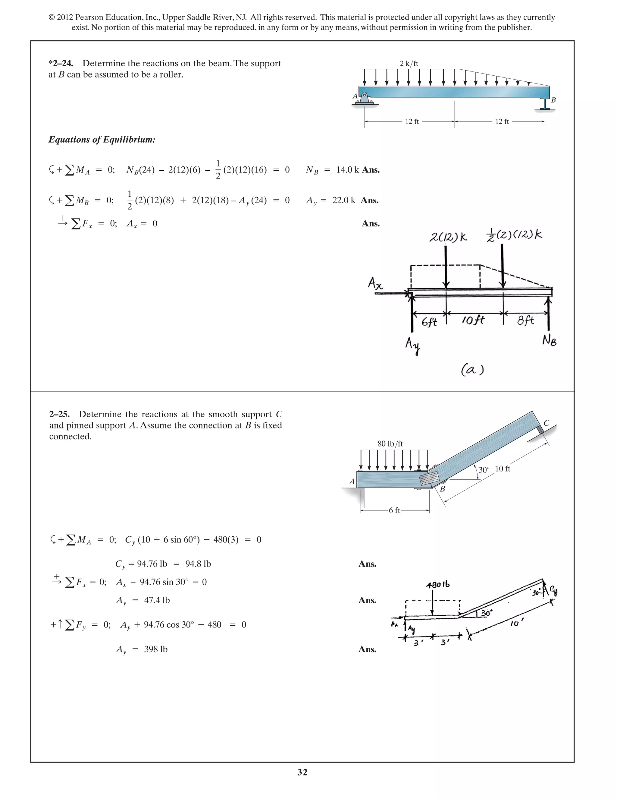 Structural Analysis 8th Edition Solutions Manual | PDF