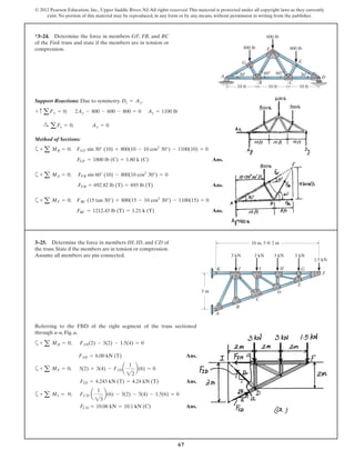 Structural Analysis 8th Edition Solutions Manual | PDF