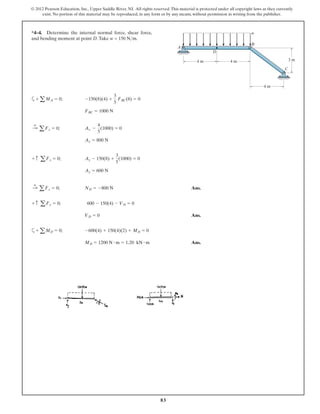 Structural Analysis 8th Edition Solutions Manual | PDF