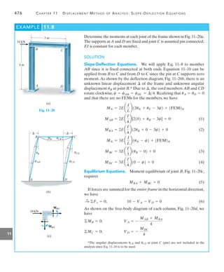 Structural Analysis, Hibbeler, 8th ed Textbook 