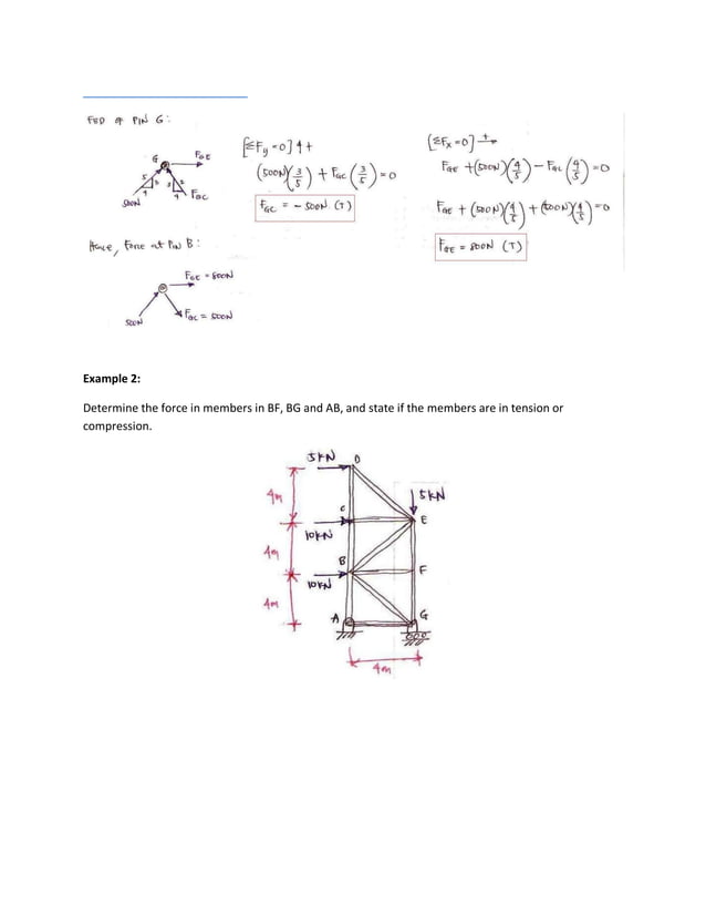 Structural Analysis method Of Joints 