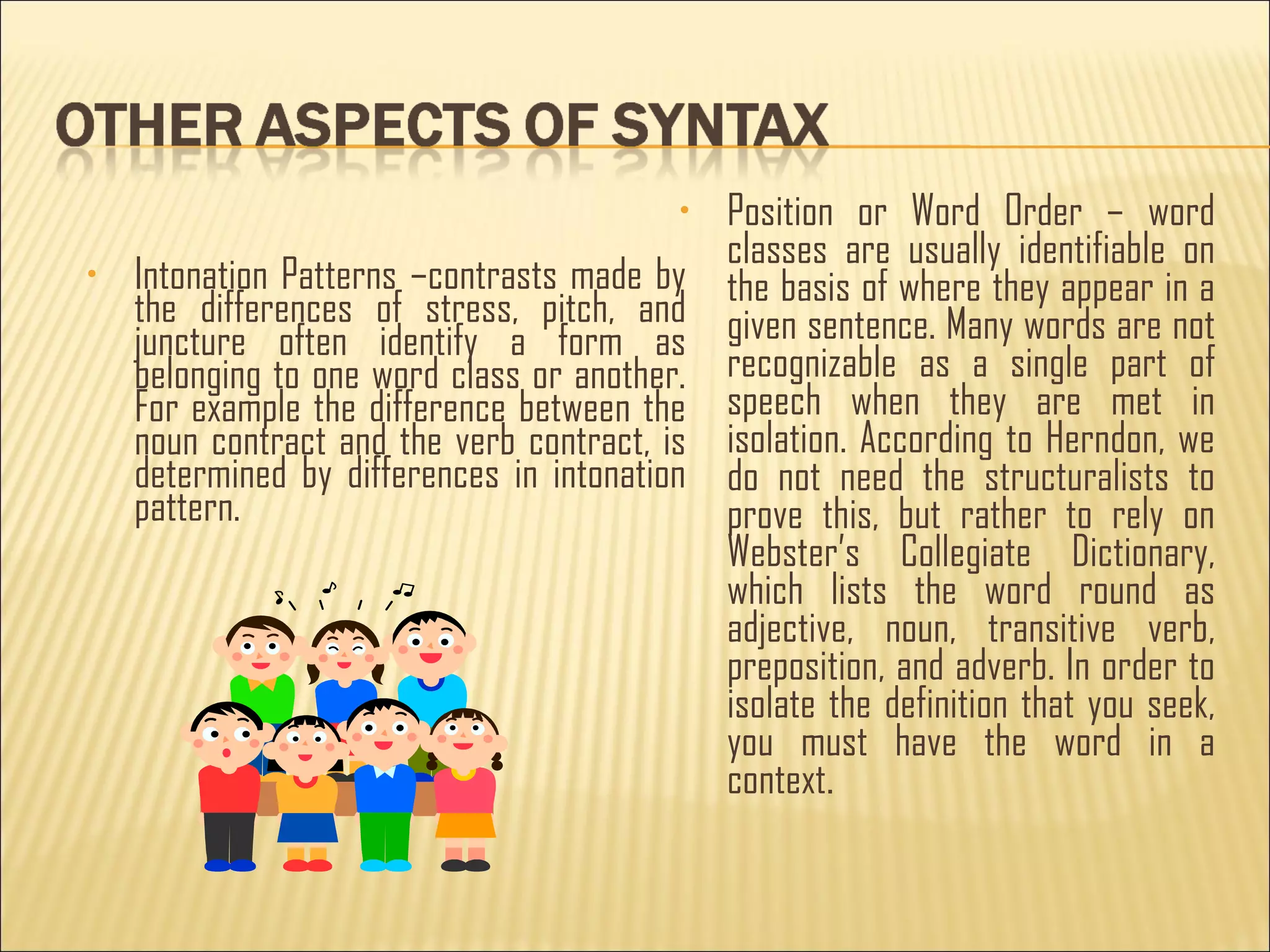 Structural analysis of english syntax | PPT