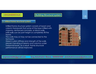 Infill Cladding Between Structural Members Structural buildings system and steel bracing | PDF