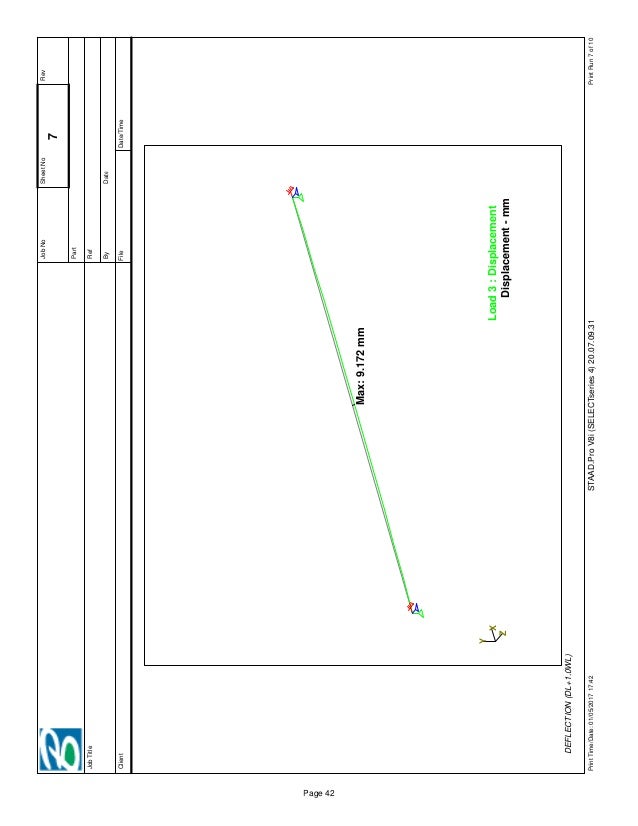 Structural Calculation Curtain Wall Sample Design