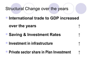 Structural changes in Indian Economy | PPT