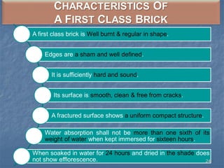 First Class Brick Report.pdf Structural clay products (Conventional & Fly ash bricks) | PDF
