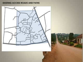 EXISTING ACCESS ROADS AND PATHS
 