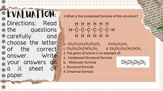 Examples For Condensed Form structural condensed formula.pptx