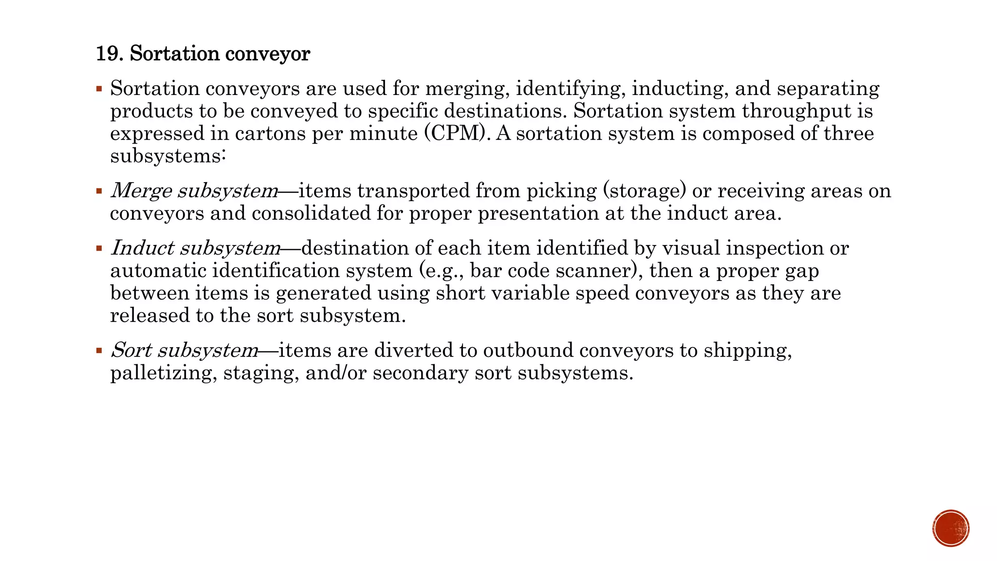 cargo handling equipment PPT
